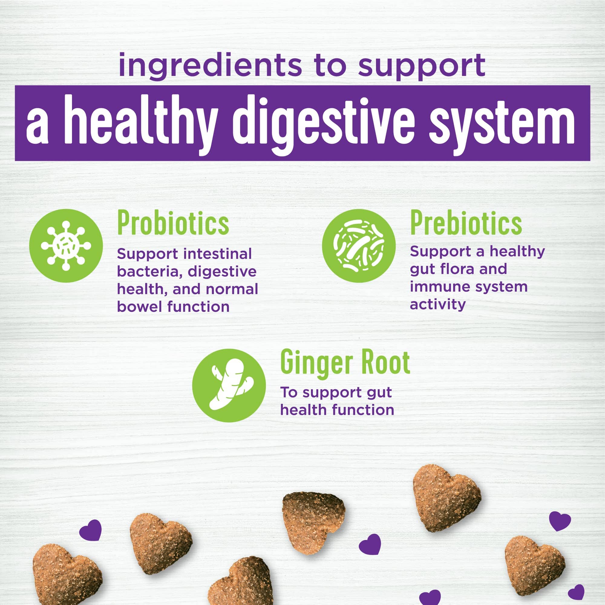 Wellness Belly Digestive Health Support Pumpkin Patch Flavor Soft Chew Dog Supplements - 45 Count  