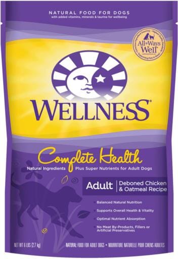 Wellness Complete Health Natural Chicken Recipe Dry Dog Food  