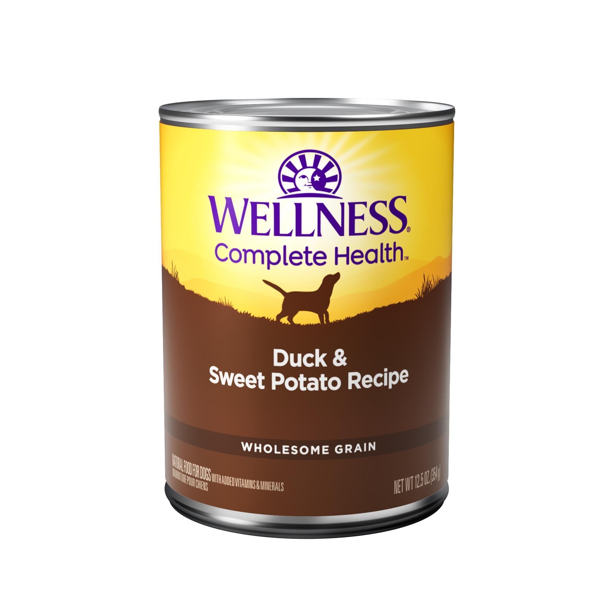 Wellness Complete Health Natural Duck and Sweet Potato Recipe Wet Canned Dog Food  