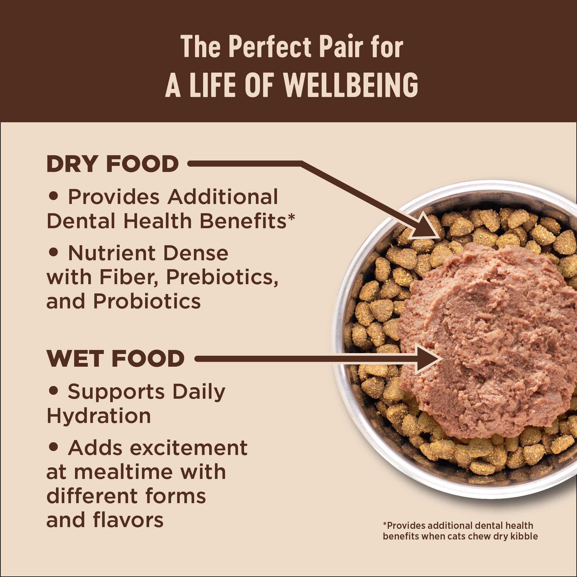 Wellness Complete Health Natural Grain Free Chicken and Herring Pate Wet Canned Cat Food  