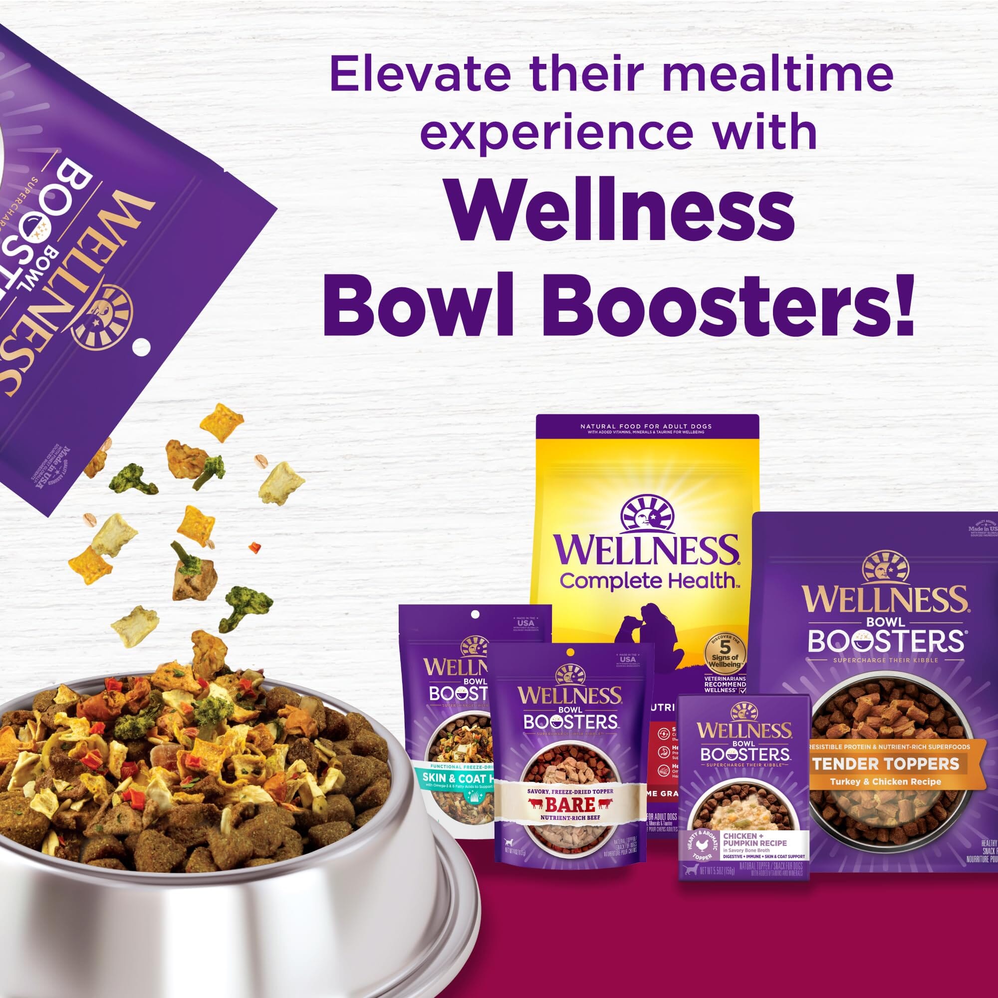 Wellness Complete Health Natural Small Breed Adult Turkey and Oatmeal Recipe Dry Dog Food  