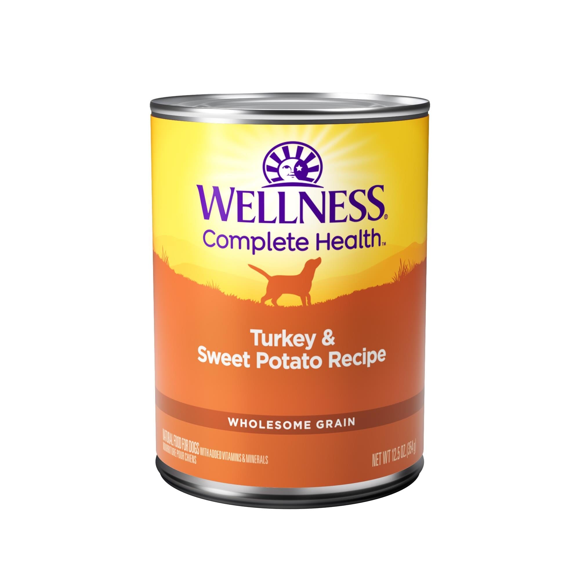 Wellness Complete Health Natural Turkey and Sweet Potato Recipe Wet Canned Dog Food  