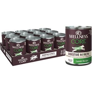 Wellness Core Digestive Health Grain Free Lamb Recipe Canned Dog Food  