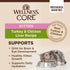 Wellness CORE Grain Free Natural Kitten Health Turkey and Chicken Smooth Pate Canned Cat Food  