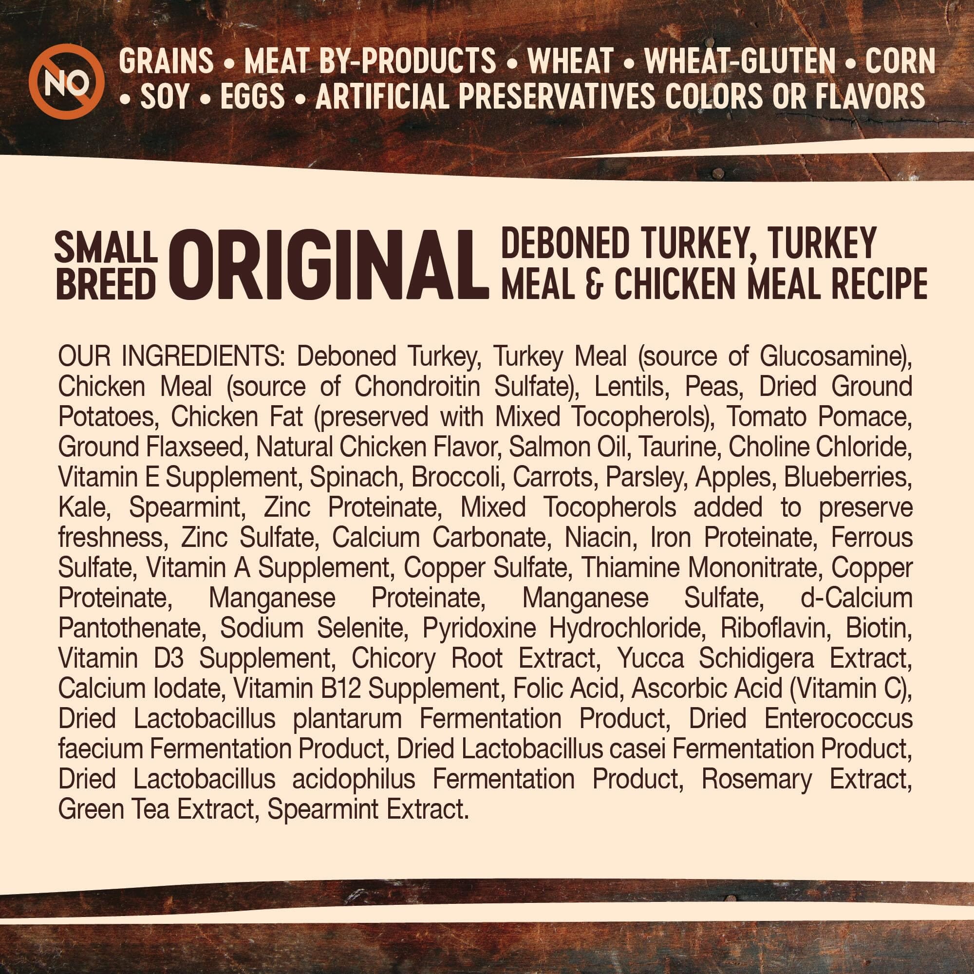 Wellness CORE Grain Free Natural Small Breed Health Turkey and Chicken Recipe Dry Dog Food  