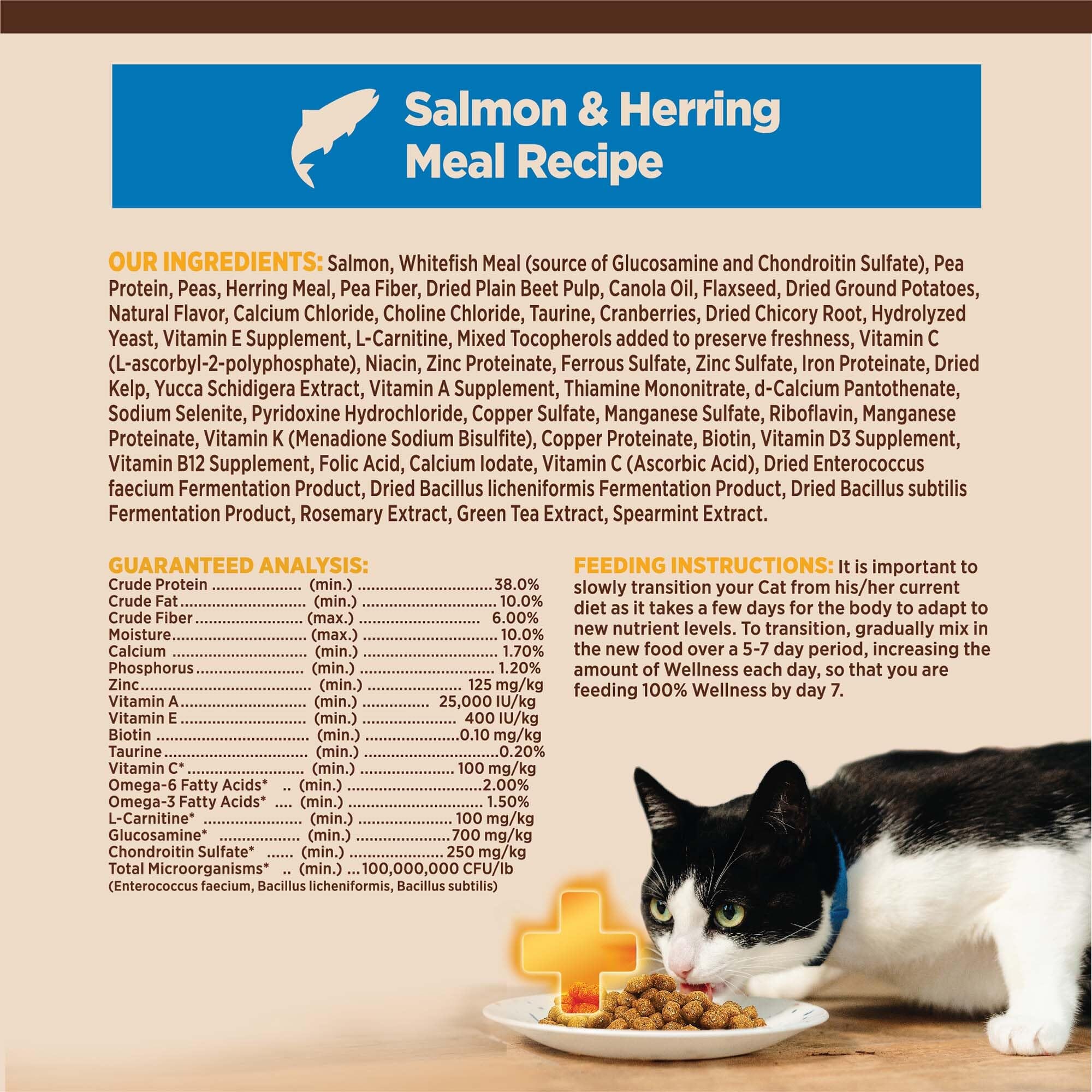 Wellness CORE Grain Free Natural Whitefish, Salmon & Herring Smooth Pate Canned Cat Food  