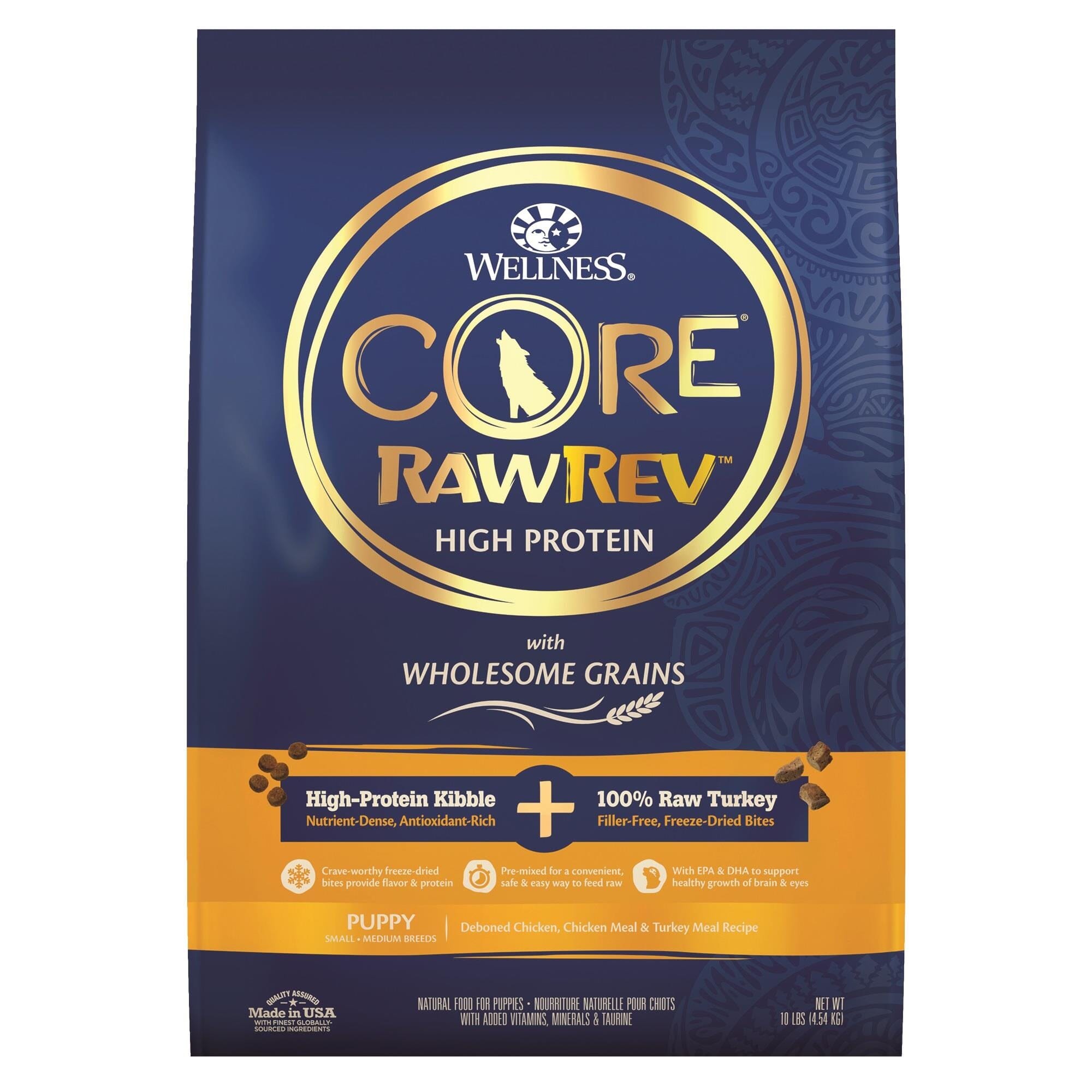 Wellness CORE RawRev Wholesome Grains Puppy Recipe Dry Dog Food  