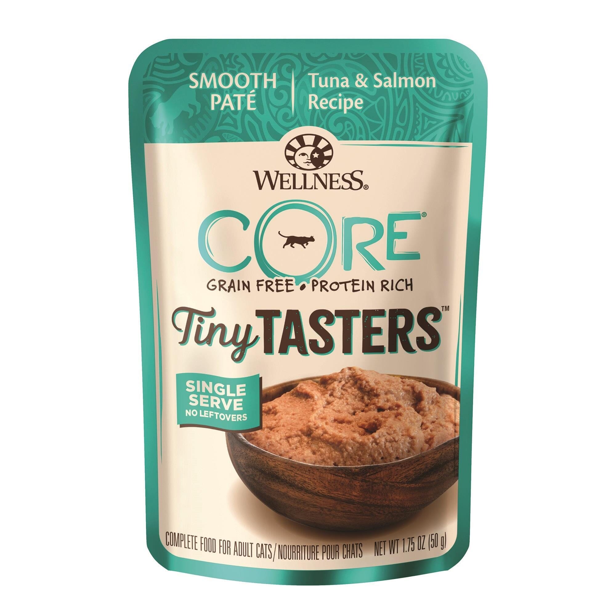 Wellness CORE Tiny Tasters Tuna & Salmon Pate Wet Cat Food  