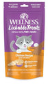 Wellness Lickable Treats Grain-Free Chicken with Broth Puree Squeezable Cat Treats - .4 Oz - 6 Pack Default Title