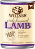 Wellness Natural Grain Free 95%  Lamb Recipe Adult Wet Canned Dog Food  
