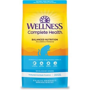 Wellness Natural Hairball Control Recipe Dry Cat Food  
