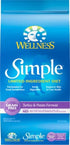 Wellness Simple Grain Free Natural Limited Ingredient Diet Diet Turkey and Potato Recipe Dry Dog Food  