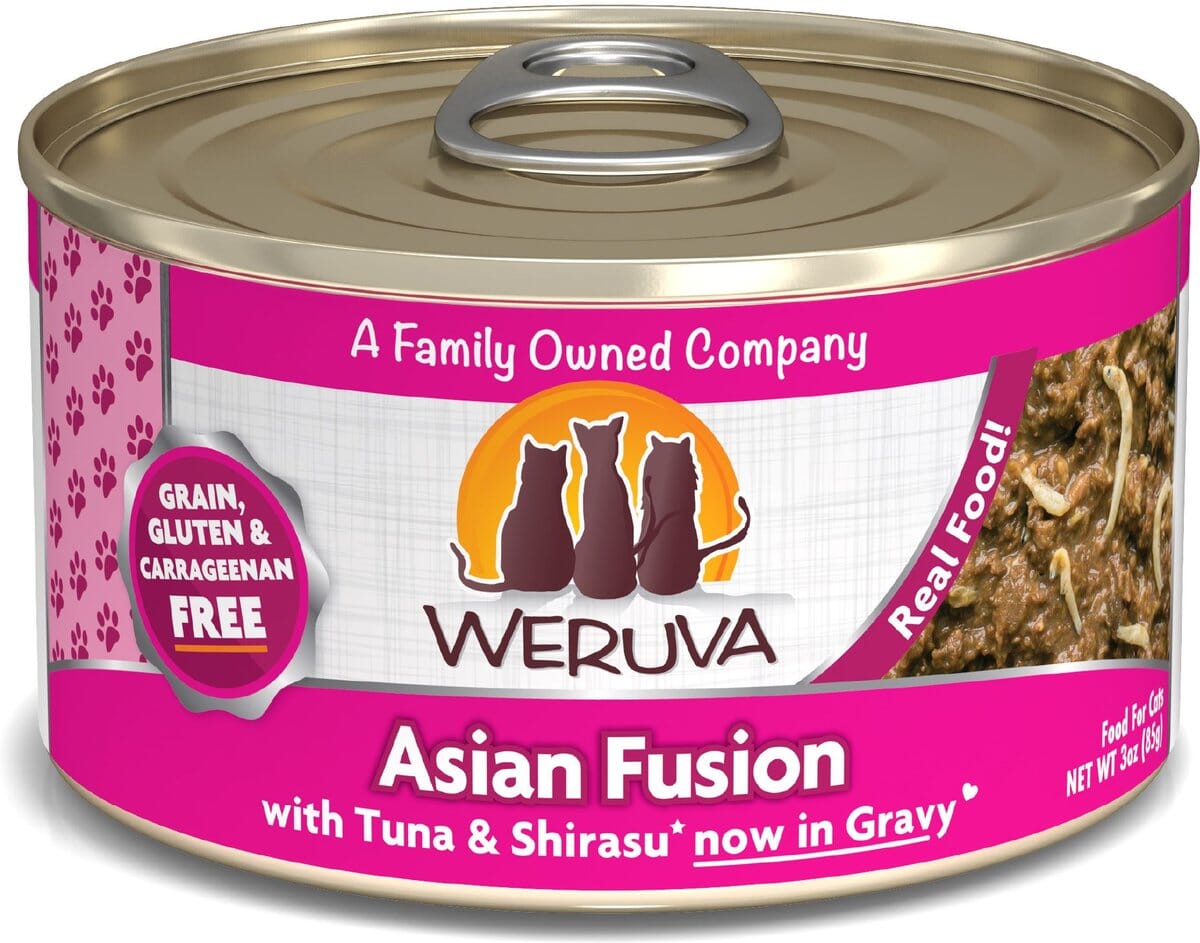 Weruva Asian Fusion Canned Cat Food - 3 Oz - Case of 24  