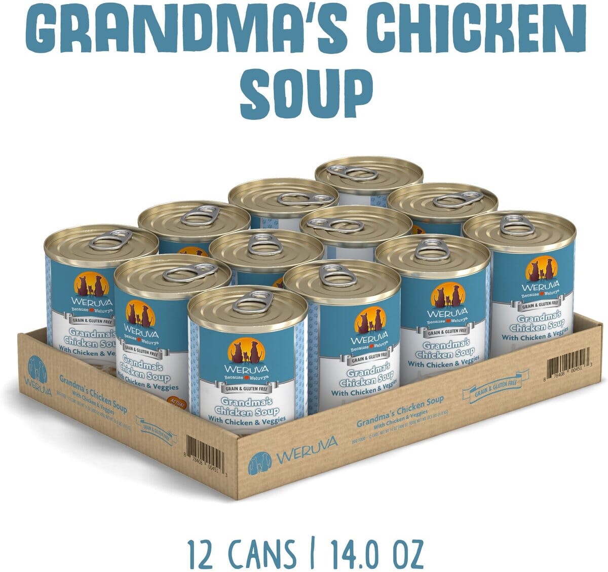 Weruva Chicken Soup Canned Dog Food - 5.5 Oz - Case of 24  