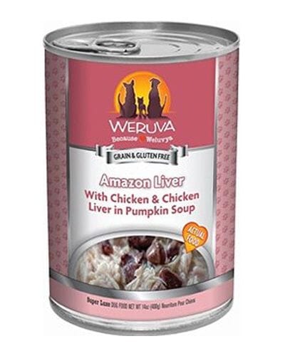 Weruva Dog Amazon Liver Canned Dog Food - 5.5 Oz - Case of 24  
