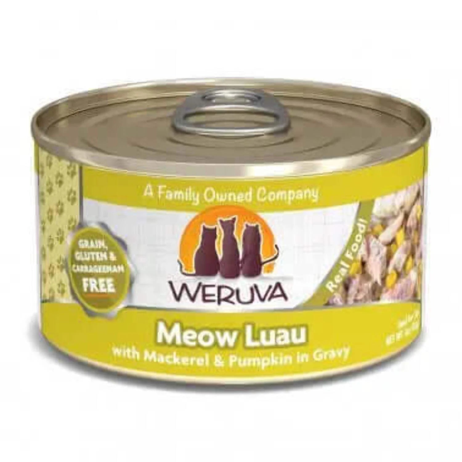 Weruva Meow Luau Canned Cat Food - 3 Oz - Case of 24  