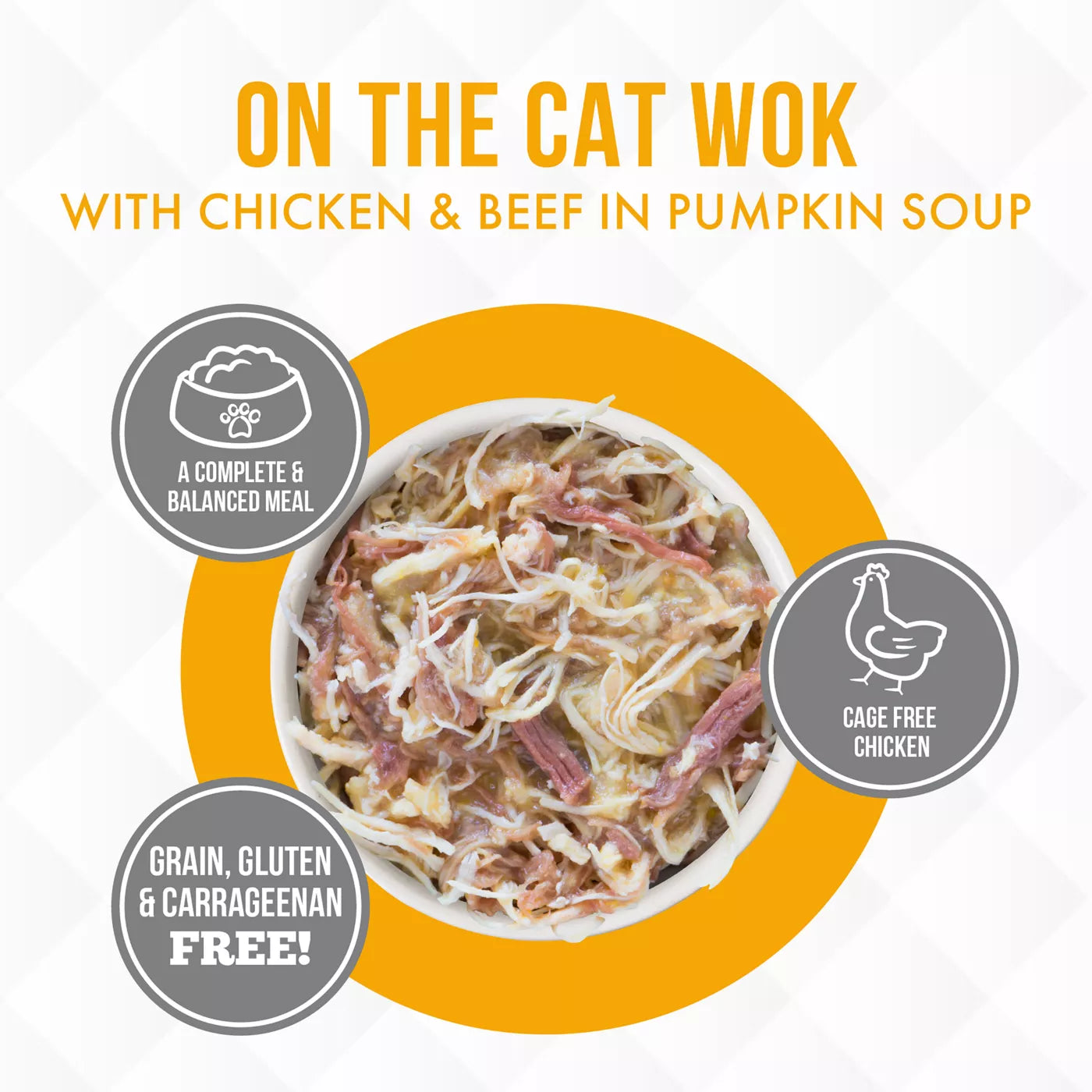 Weruva TruLuxe On-The-Cat-Wok Canned Cat Food - 3 Oz - Case of 24  