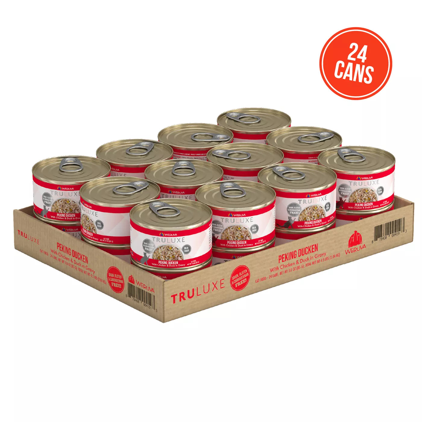 Weruva TruLuxe Peking Ducken Canned Cat Food - 3 Oz - Case of 24  