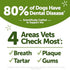 Whimzees Freshzees Oral Health Fresh Breath with Parsley Natural Dental Dog Treats - 14.81 Oz