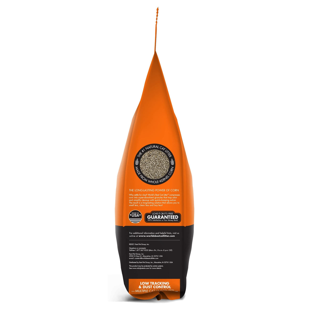World's Best Cat Litter Corn Clumping Unscented Low Tracking Dust ...