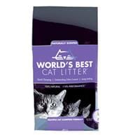 World's Best Cat Litter Purple Bag Multiple Cat Clumping Cat Litter - Lavender - 28 lb Bag