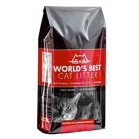 World's Best Cat Litter Red Bag Multi-Cat Multiple Cat Clumping Cat Litter - 28 lb Bag  