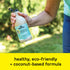 YAYA Organics Dog Whisperer All-Natural Anti-Bacterial Ultimate Odor Buster Eucalyptus Spearmint Dog Shampoo - 16 Oz  
