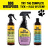 YAYA Organics Dog Whisperer All-Natural Plant-Based Flea and Tick Dog Shampoo - 16 Oz  