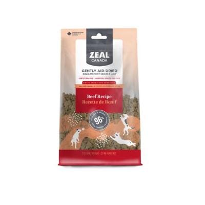 Zeal Grain-Free 96% Beef Recipe Gently Air-Dried Dog Food - 5.5 Lbs