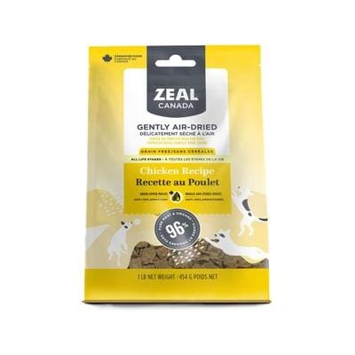 Zeal Grain-Free 96% Chicken Recipe Gently Air-Dried Dog Food - 1 Lb