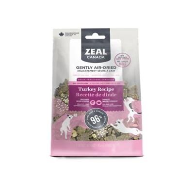 Zeal Grain-Free 96% Meat Turkey with Freeze-Dried Salmon and Pumpkin Gently Air-Dried Cat Food - 1 Lb