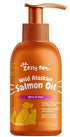 Zesty Paws Skin and Coat Wild Alaskan Salmon Oil Omega-3 Liquid Cat and Dog Supplement 8 Ounce