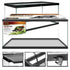 Zilla Critter Cage Breeder Glass Terrarium with Enclosures - Black