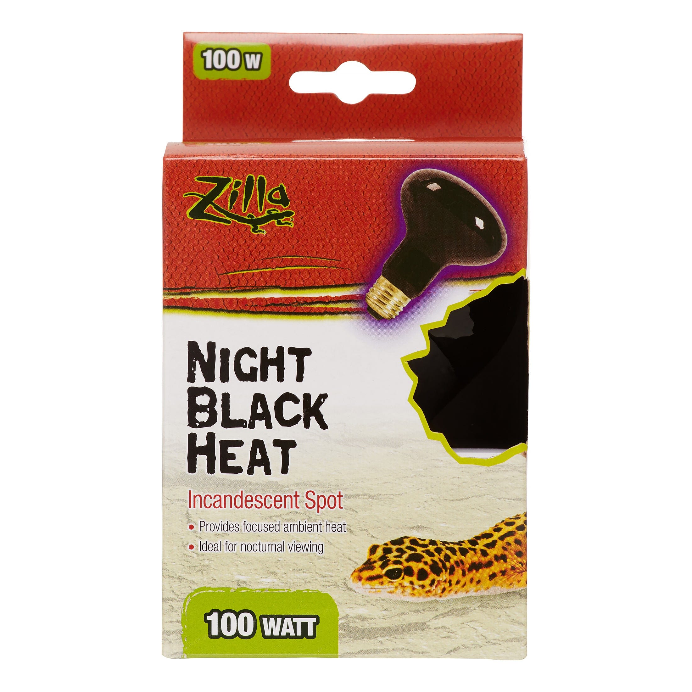 Zilla Incandescent Night Black Heat Spot - 100 W