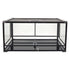 Zilla QuickBuild Swing Door Glass Terrarium Habitat with Bedding Tray 40 Gallon - L:36 X W:18 X H:18 In