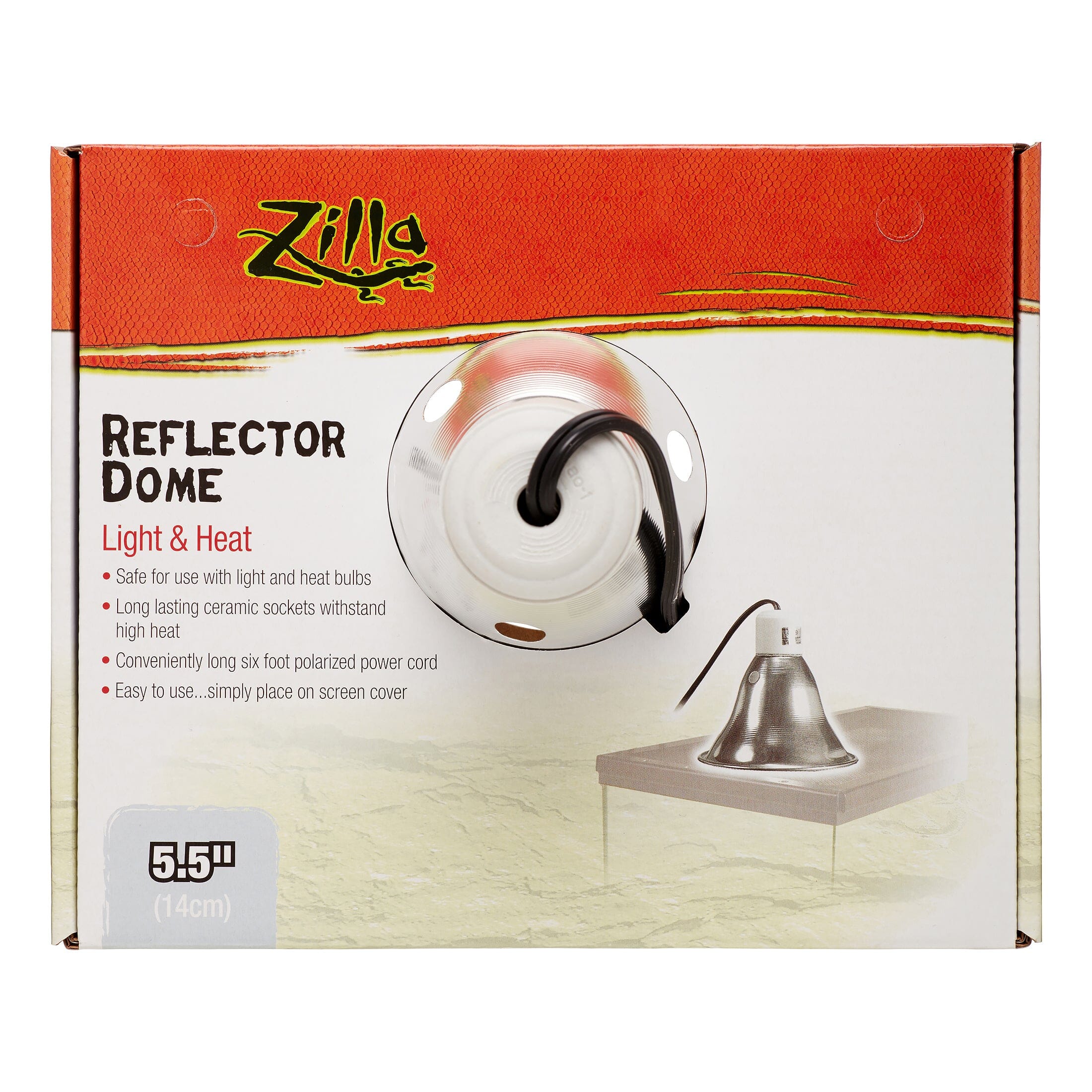 Zilla Reflector Dome - Silver - 5.5"