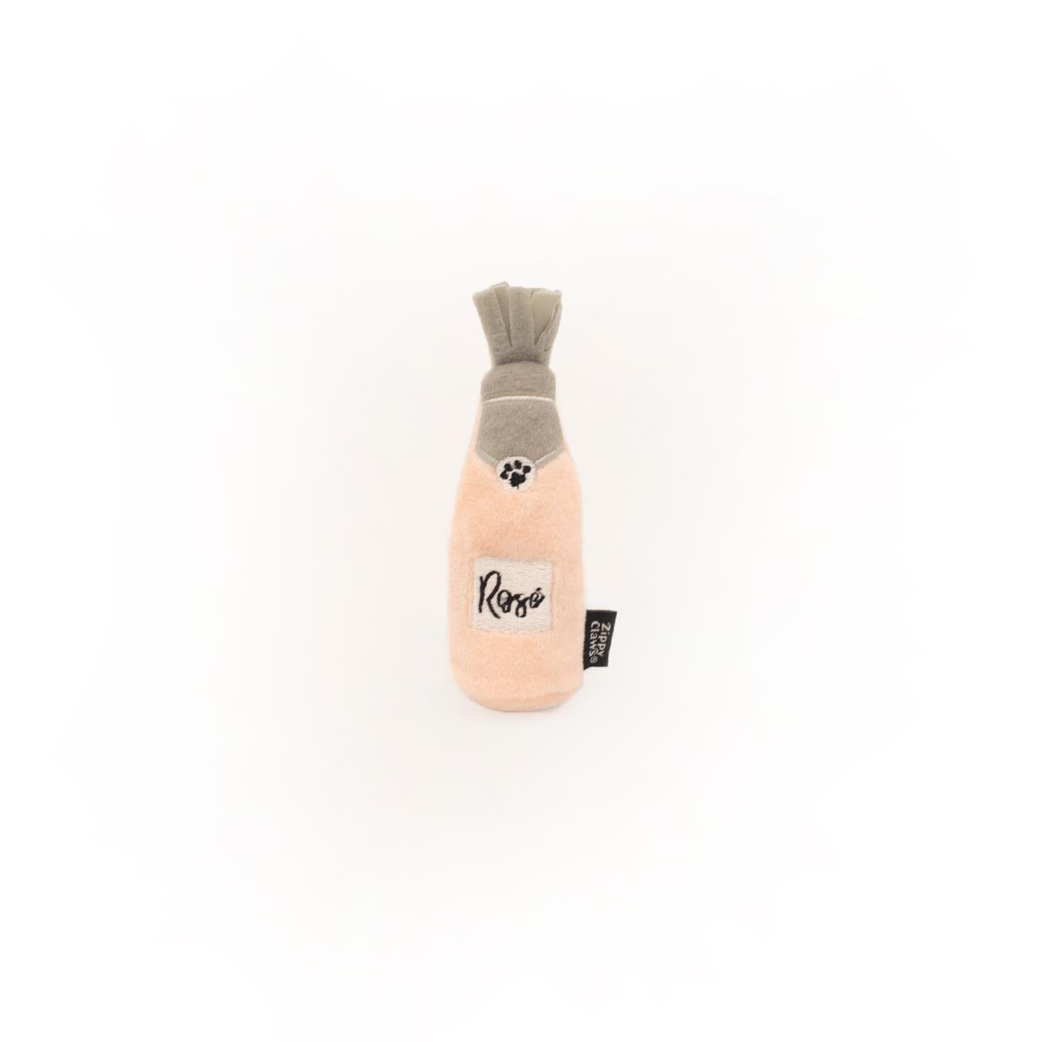 Zippy Paws Catnip Rose Bottle Plush Catnip Cat Toy - Small  