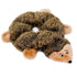 Zippy Paws Loopy Hedgehog No-Stuffing Squeak and Soft Dog Toy - Medium  