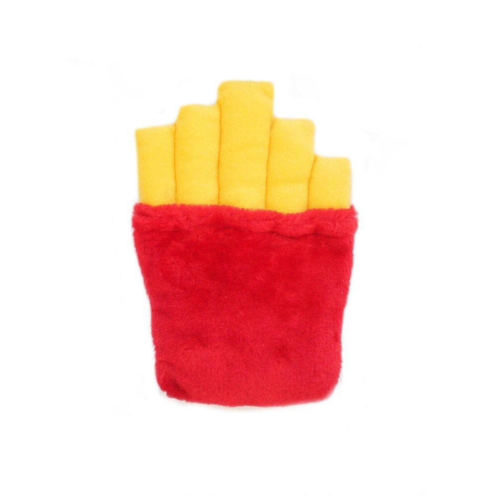 Zippy Paws NomNomz Fries Squeak and Plush Dog Toy  