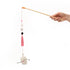 Zippy Paws ZippyStick Marshmallow Interactive Catnip Cat Teaser Wand - Small  
