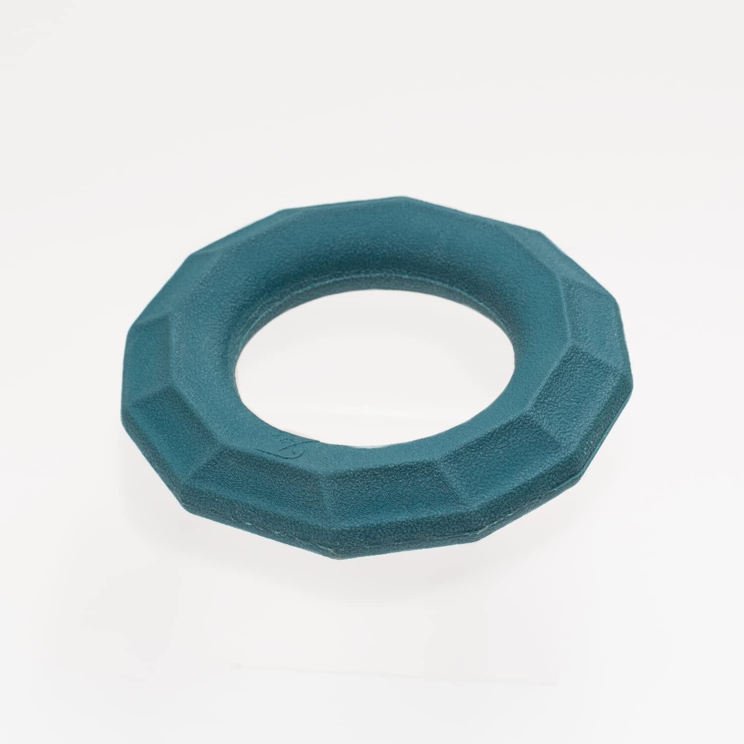 Zippy Paws ZippyTuff Squeaky Ring Fetch Dog Toy - Teal - Medium  