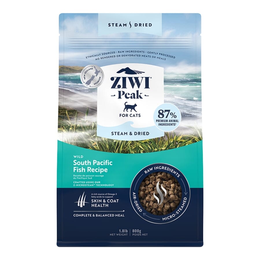 Ziwi Peak South Pacific Fish Recipe Steam-Dried Cat Food