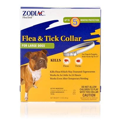 Zodiac Flea and Tick 7-Month Protection Dog Collar For Small Dogs