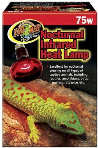 Zoo Med Laboratories 75 Watt Nocturnal Infrared Heat Lamp  