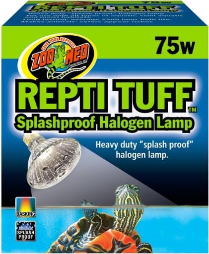 thumbnail image 2 of Zoo Med Repti Tuff Splashproof Halogen Lamp 50W | UVA Basking Light For Turtles & Aquatic Pets 2 of 13