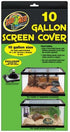 Zoo Med Laboratories Animal Habitat Screen Cover with Clamp Lamp - 10 Gallon  