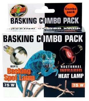 Zoo Med Laboratories Basking Combo Pack 75 Watt  