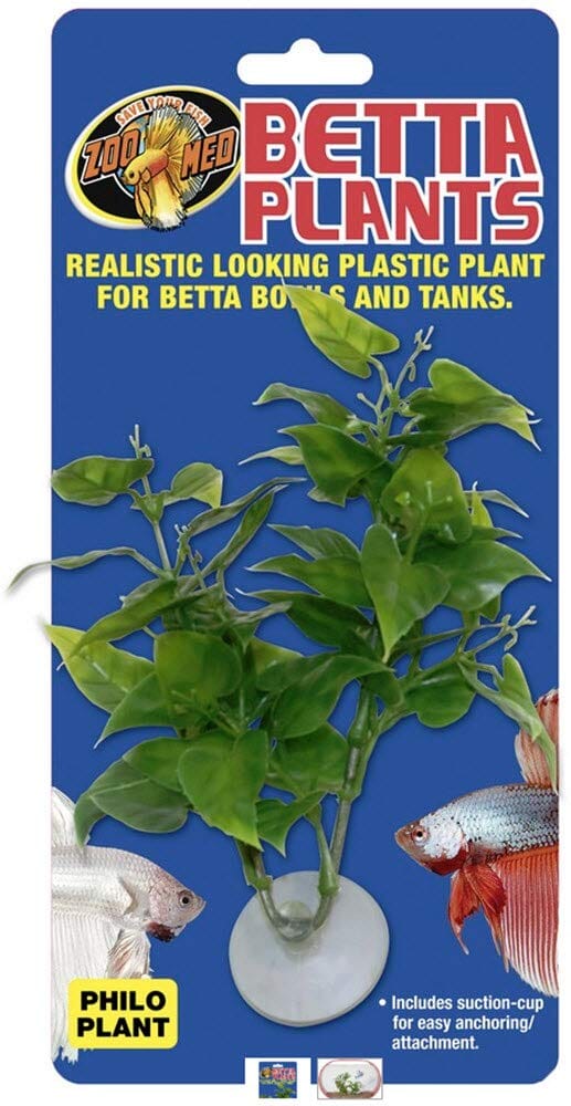 Zoo Med Laboratories Betta Philo Plastic Plant Aquarium Décor  