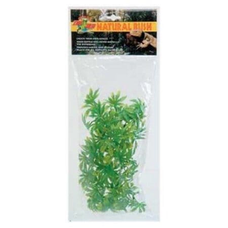 Zoo Med Laboratories Borneo Star Bush Naturalistic Plastic Plant Terrarium Décor Large - 20 Inch