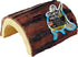 Zoo Med Laboratories Ceramic Turtle Hut Half Tree Bark - Giant  